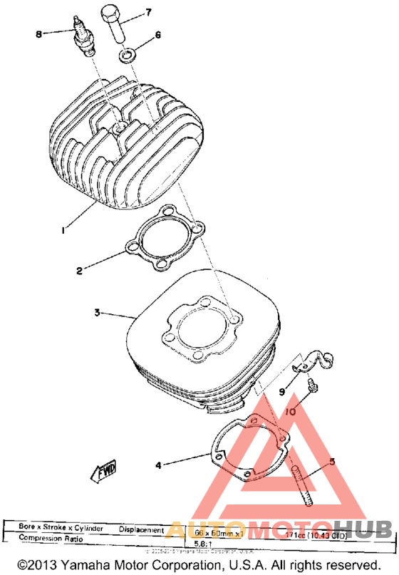 Cylinder head-cylinder