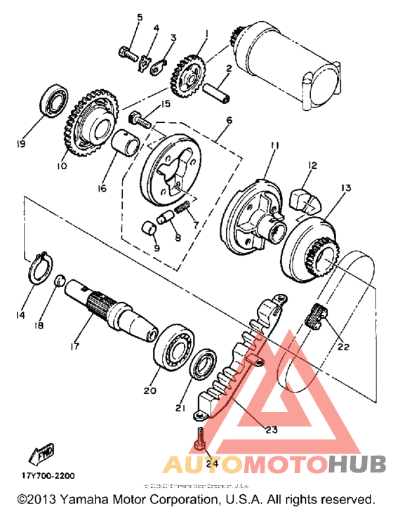 Муфта стартера
