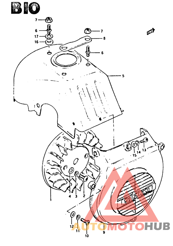 Вентилятор охлаждения