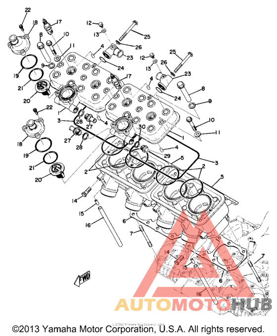 Cylinder head - cylinder