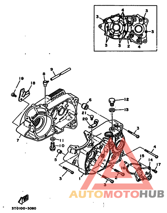 Картер двигателя