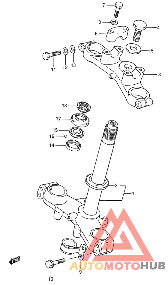 Траверса нижняя