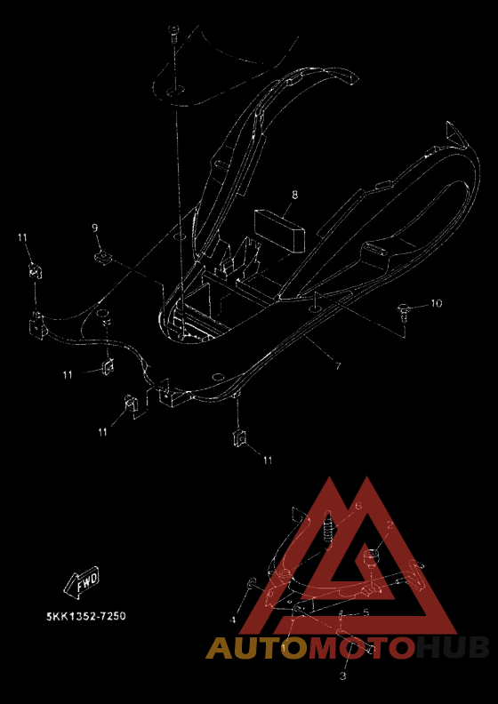 Support & repose pied