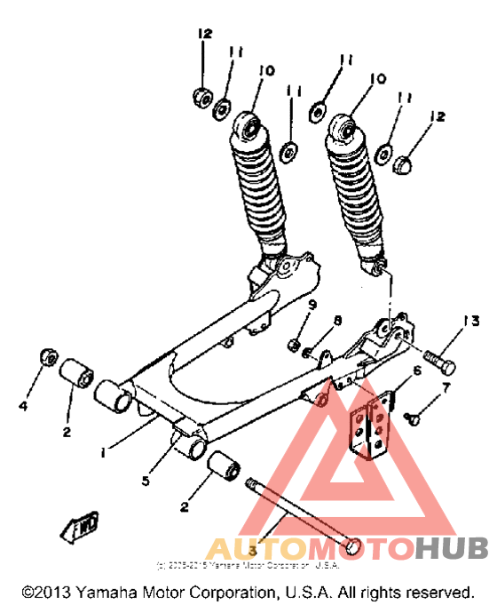 Rear arm - suspension
