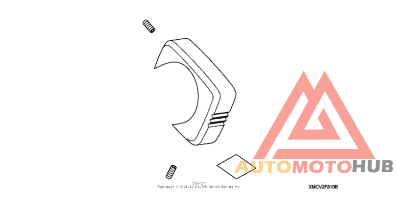 Driveshaft bolt cover (billet neo-retro)
