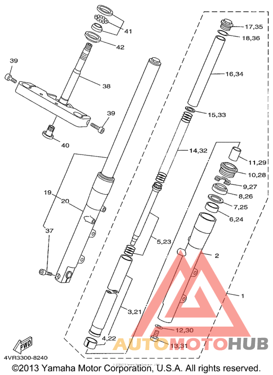 Передняя вилка