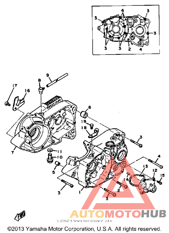 Картер двигателя