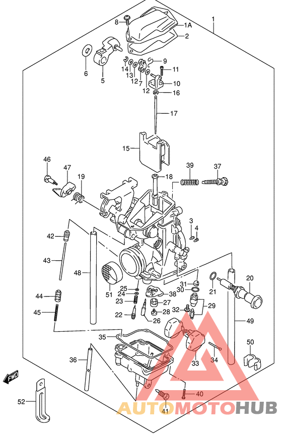 Carburetor assy