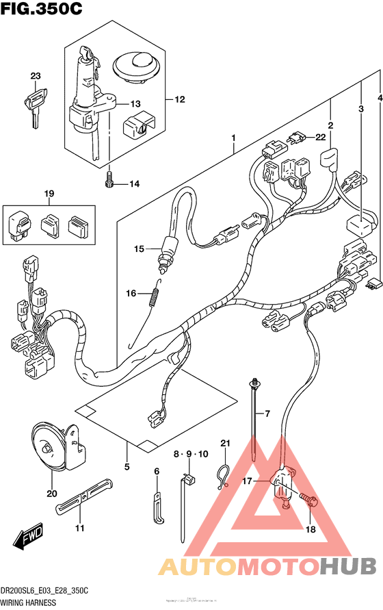 Wiring Harness (Dr200Sel3 E33)