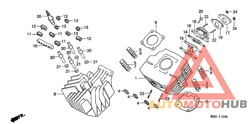 Cylinder/cylinder head