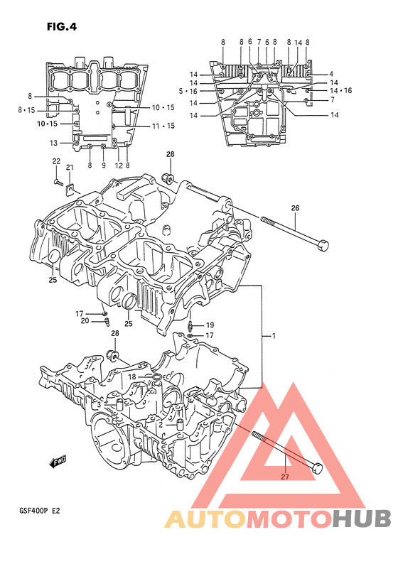 Картер двигателя