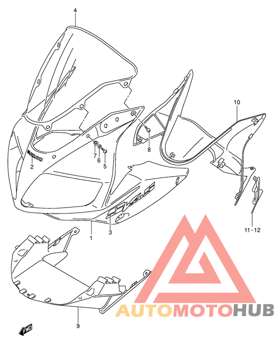 Cowling body