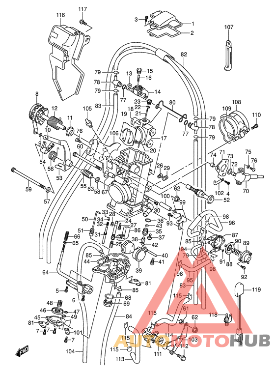 Carburetor assy