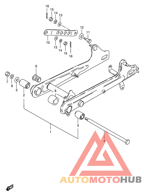 Маятник задний