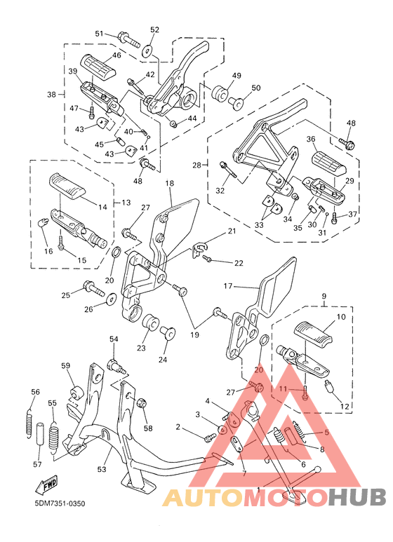 Support. repose-pied