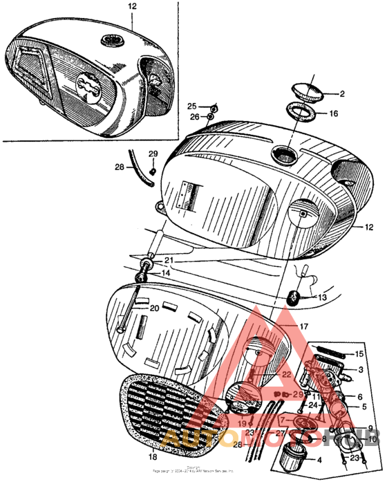 Cb/cl160fuel tank