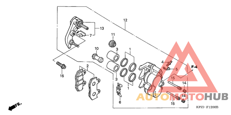 Передний суппорт