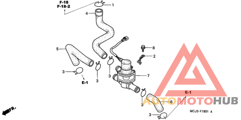 Air injection cont. valve