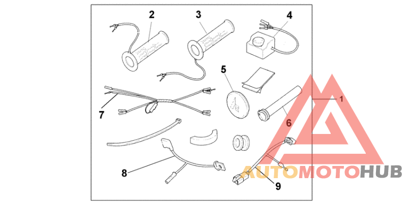 Grip heater kit  cn2