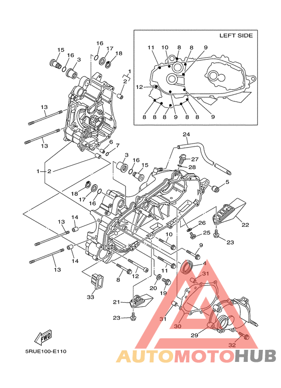 Картер двигателя