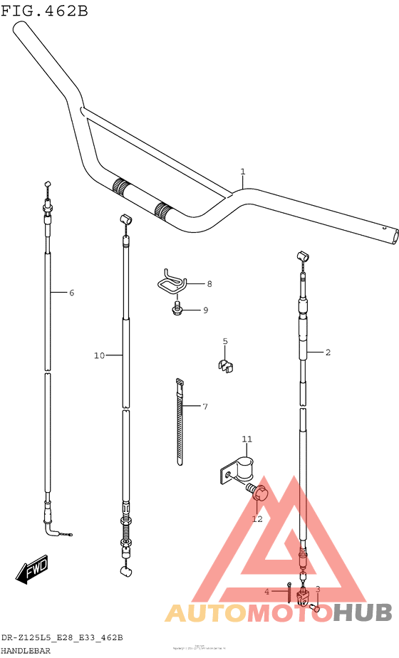 Handlebar (Dr-Z125L5 E33)