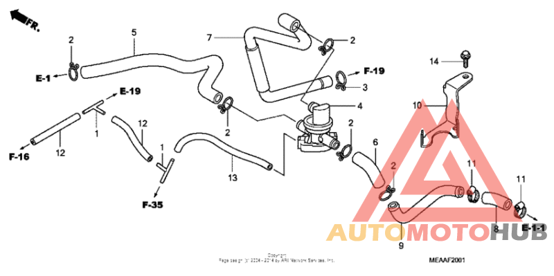 Air injection control valve (ac)