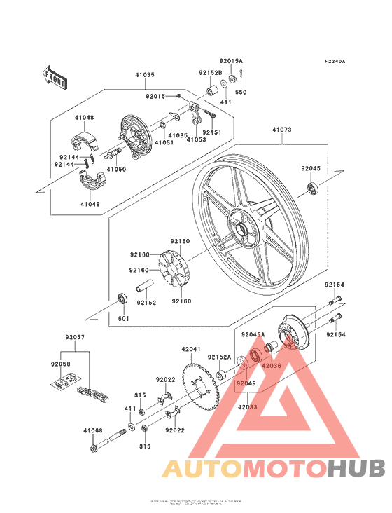 Rear Hub (Scf)