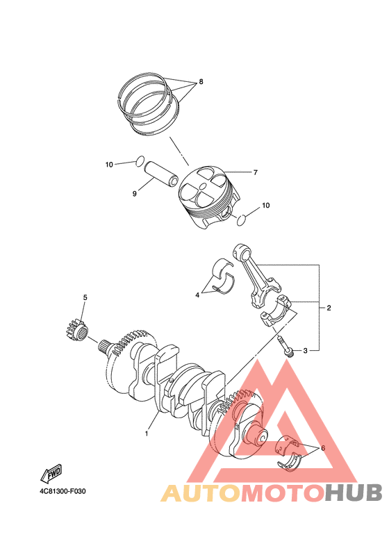 Crankshaft & piston