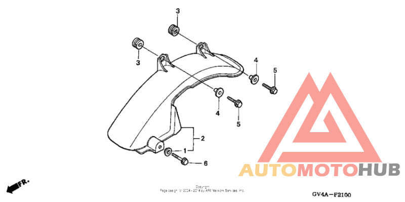 Задний бампер