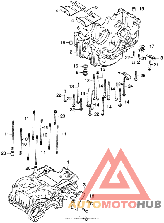 Картер двигателя