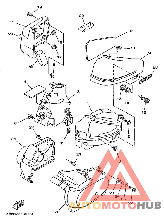 Боковые обтекатели