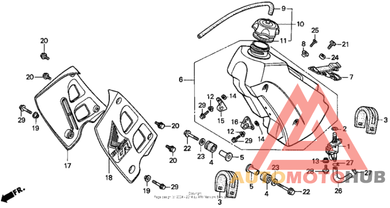 Fuel tank 90-91