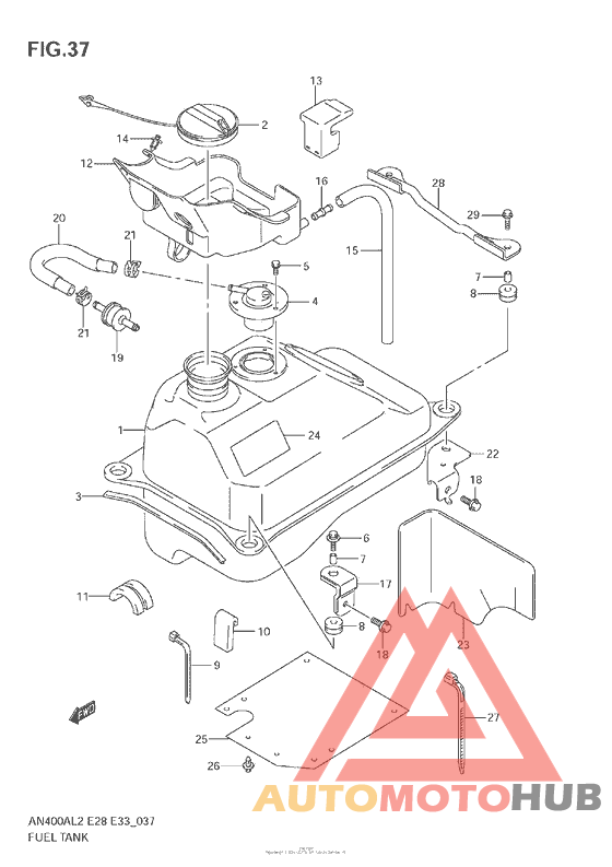 Fuel Tank (An400A L2 E33)