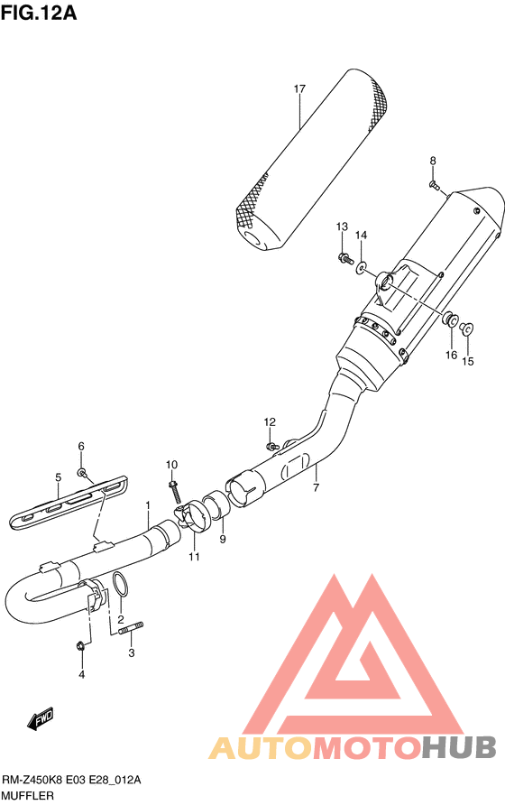 Muffler comp