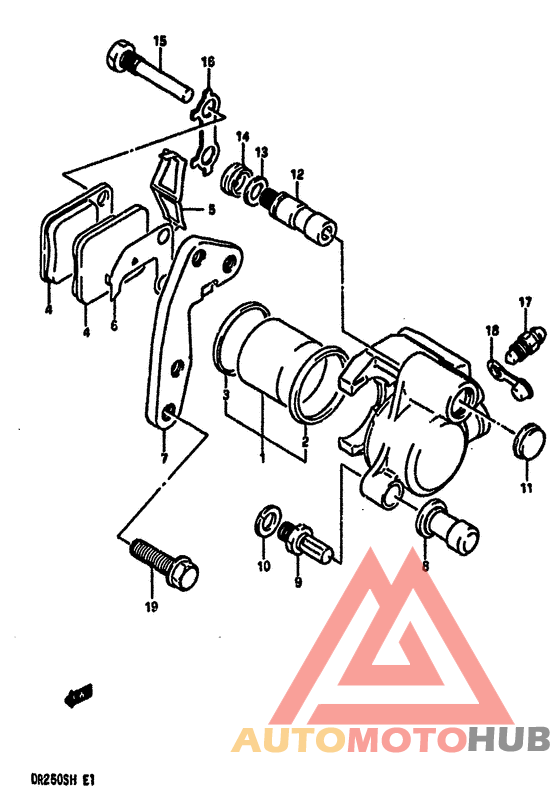Передний суппорт