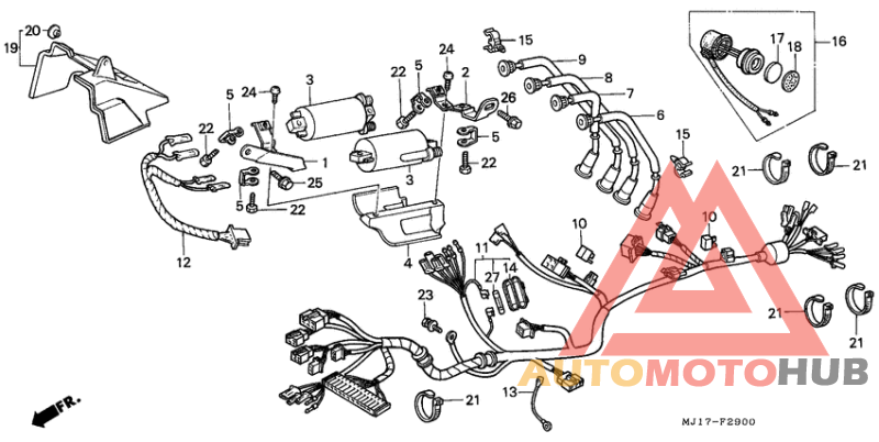 Harness wire