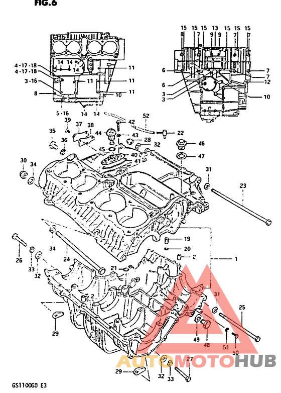 Картер двигателя