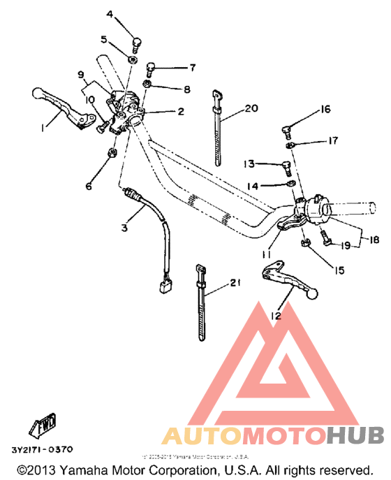 Handle switch - lever