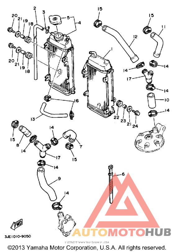 Radiator - hose