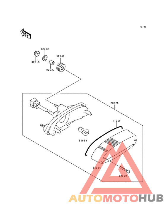 Taillight unit ass`y