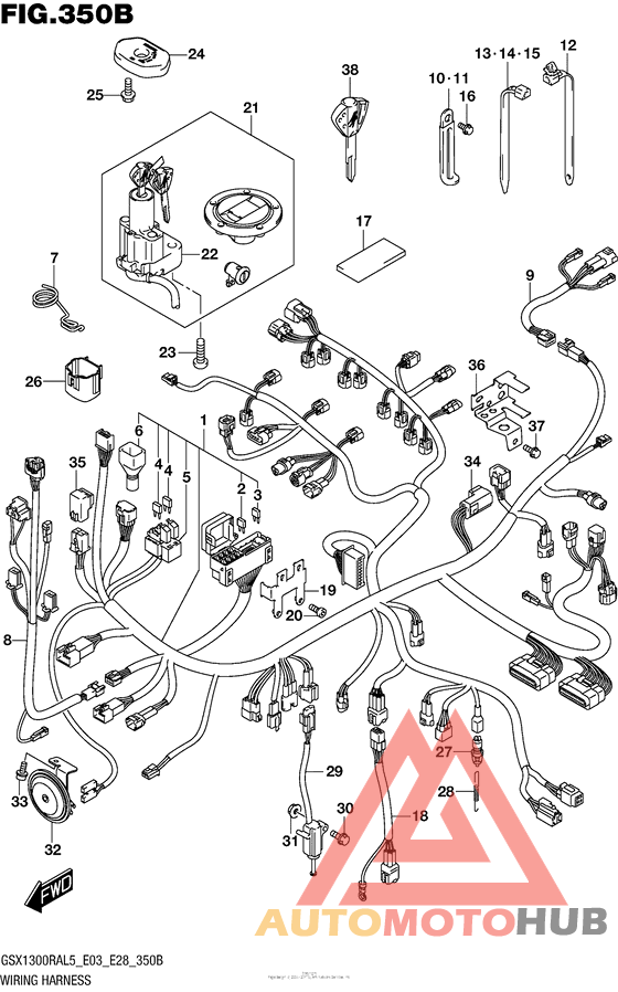 Wiring Harness (Gsx1300Ral5 E28)