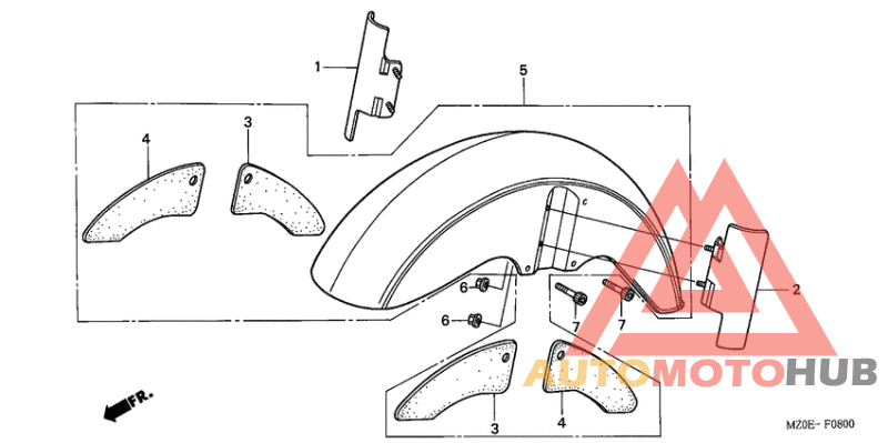 Переднее крыло