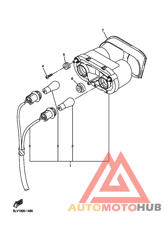 Taillight unit ass`y