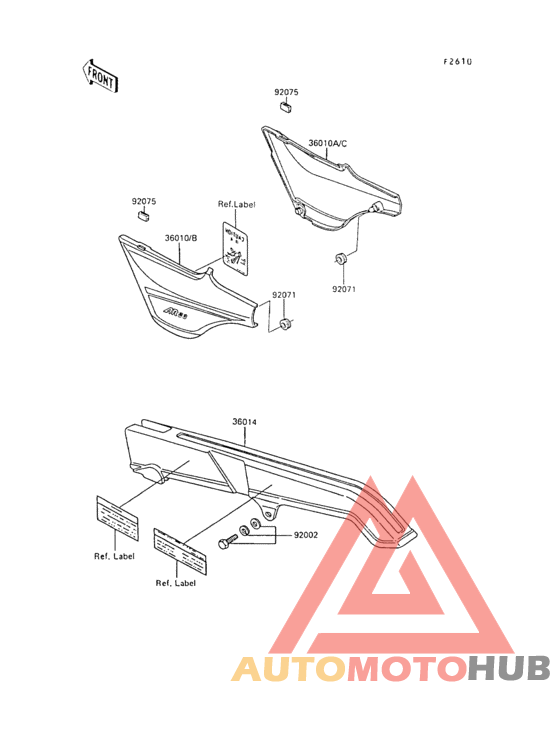Side covers/chain cover(1/2)