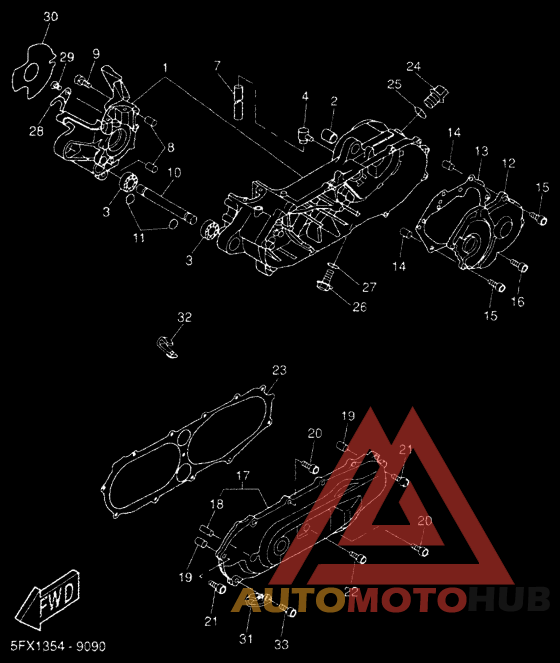 Картер двигателя