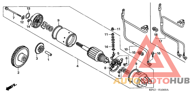 Стартерный мотор