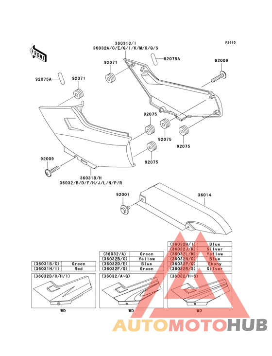 Side covers/chain cover(1/2)