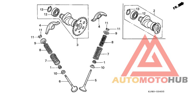 Распред вал/клапана
