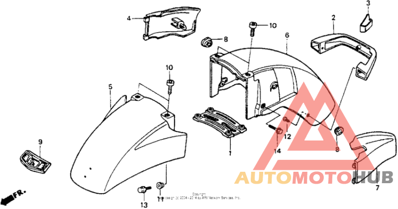 Переднее крыло