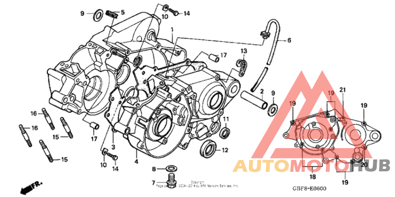 Картер двигателя
